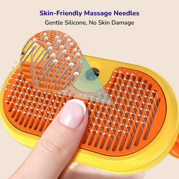 Petverse Steam Brush for Dogs & Cats