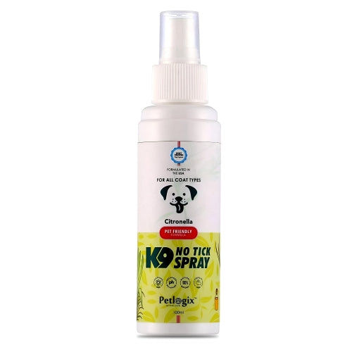 Petlogix Natural K9 No Tick Spray for Dogs