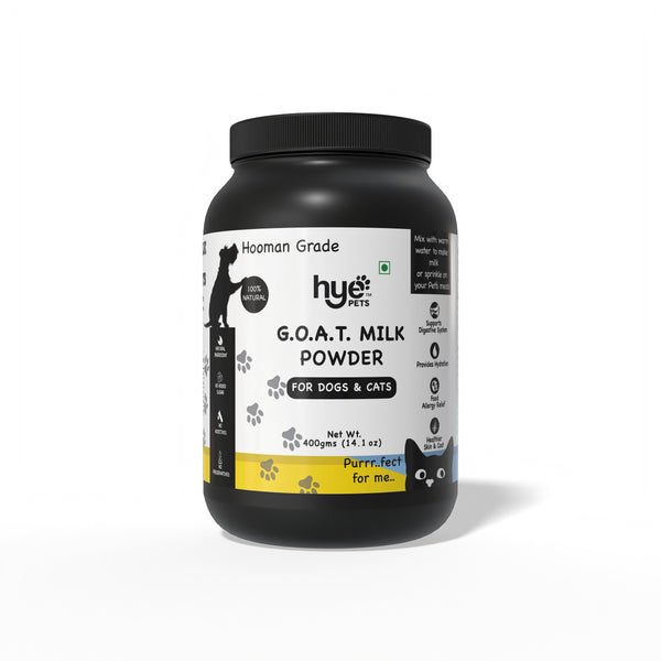 HYE Pets Nutrient Rich Goat Milk Powder for Dogs and Cats