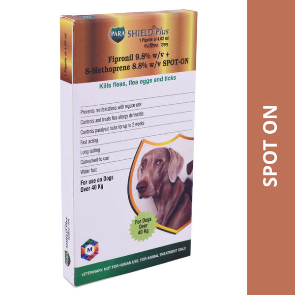 Medfly Healthcare Parashield Plus Tick & Flea Spot On for Dogs