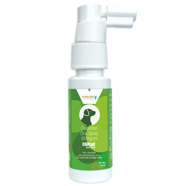 Vivaldis Cartail (Carprofen) Oral Spray for Dogs (15ml)