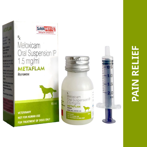 Savavet Metaflam (Meloxicam) Oral Suspension or Dogs (15ml)