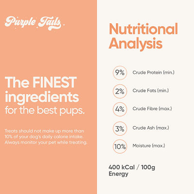 Purple Tails Butter Chicken Biscuits Dog Treat