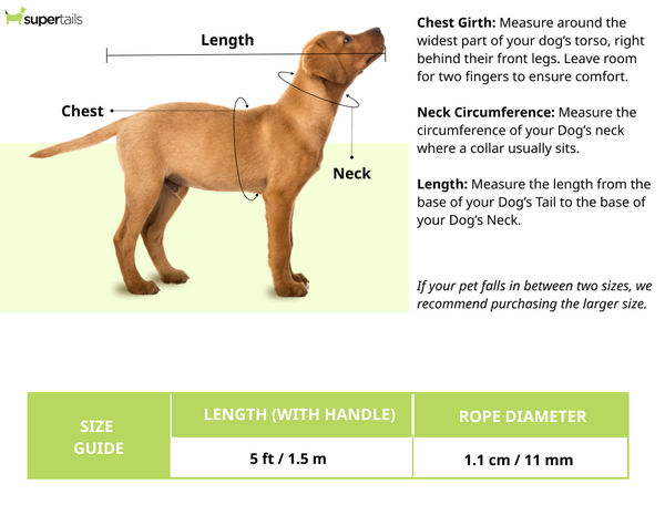 HUFT Xplorers Rope Leash for Dogs (Black)