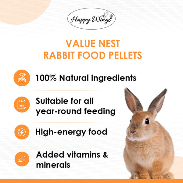 Value Nest Rabbit Pellets Food