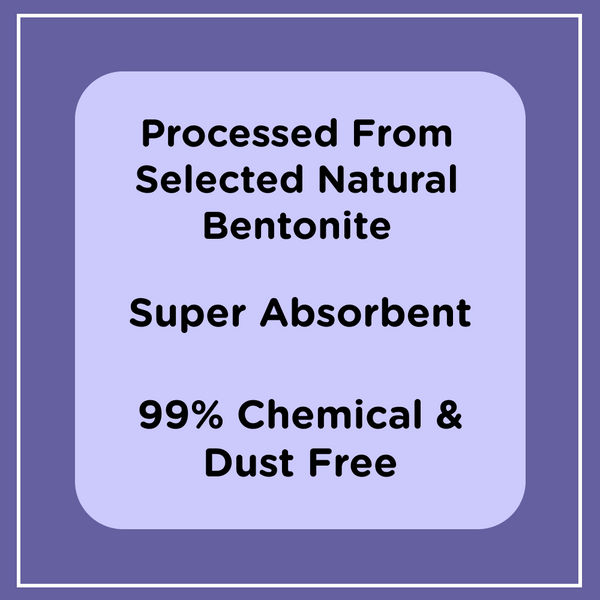 Scoopy Quick Clumping Lavender Scented Litter with Skatrs Litter Tray for Cats