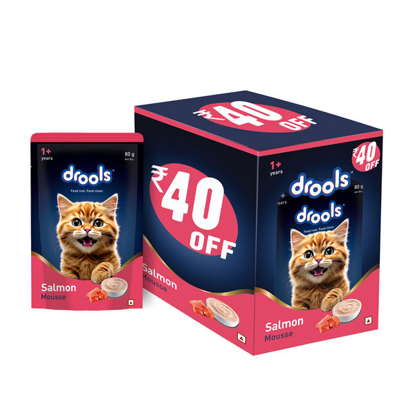 Drools Salmon Mousse Adult Cat Wet Food