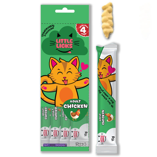 Smudges Little Licks Chicken Creamy Bisque Adult Cat Treats