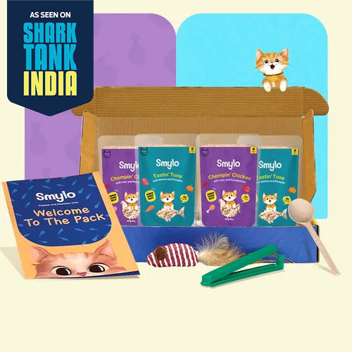 Smylo Kitten Trial Box, Tuna & Chicken, Fresh & No-Preservative Wet Cat Food