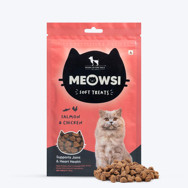 HUFT Meowsi Salmon & Chicken Soft Cat Treats