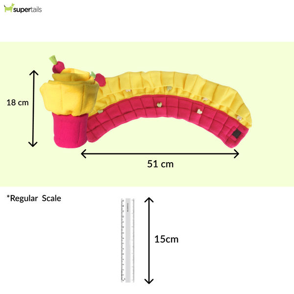 For The Love Of Dog Pink Lemonade Snuffle Pupcake Toy for Dogs