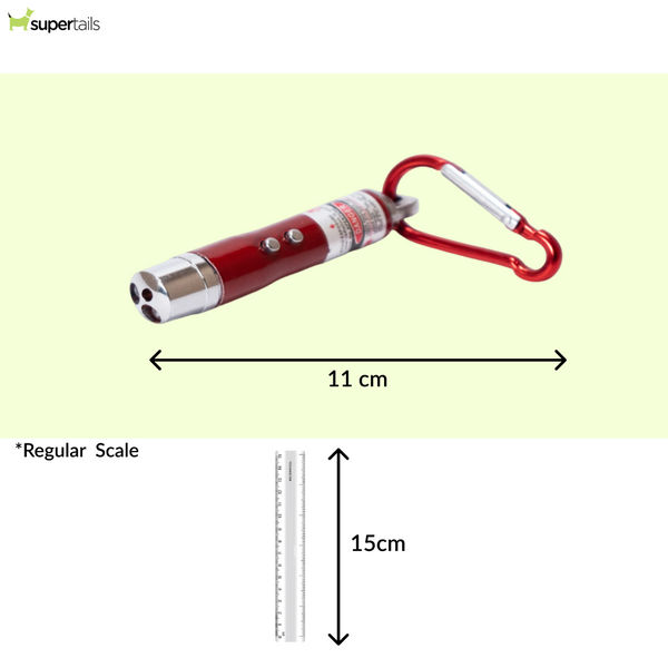 Skatrs Laser Light Toy for Cat (Red)