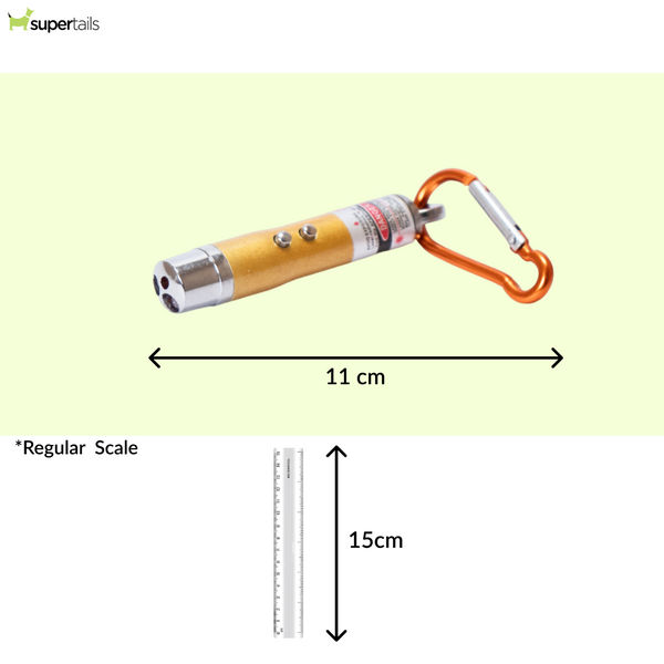 Skatrs Laser Light Toy for Cat (Gold)