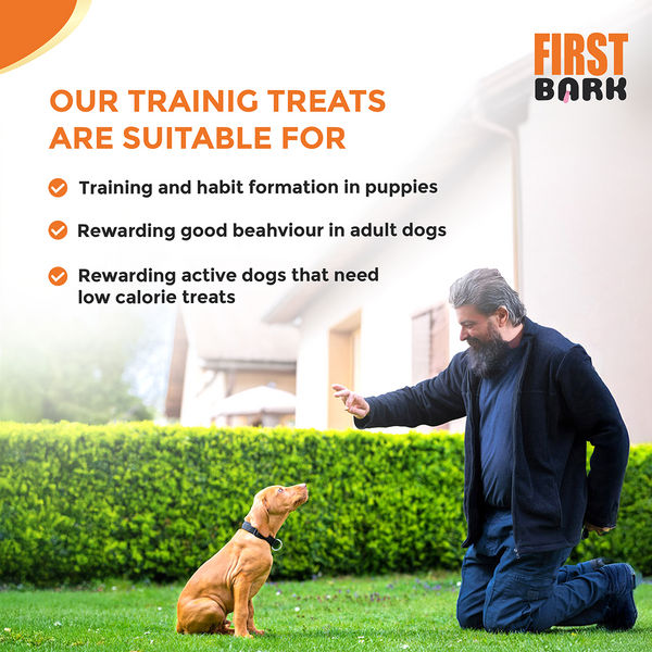 First Bark Chicken Training Cubes Dog Treat