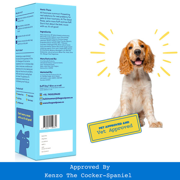 The Good Paws FRESSSSH AF Short Coat Shampoo for Dogs