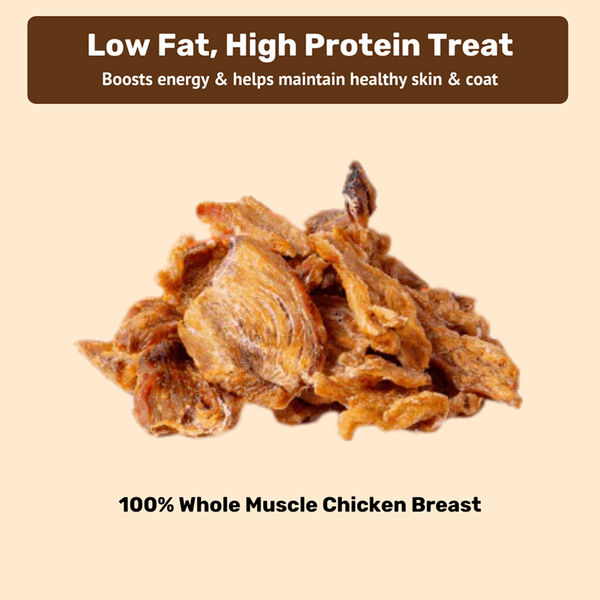 Absolut Pet High Protein Low Fat Chicken Jerky Treats for Dogs