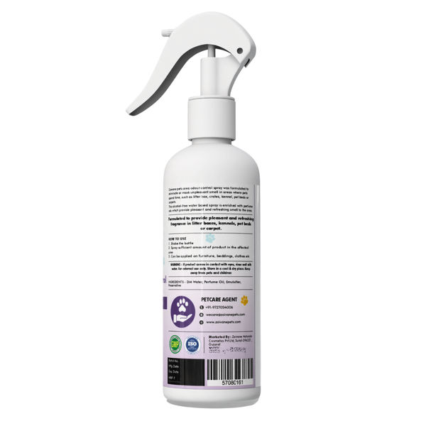 Zoivane Pets Black Currant Odour Remover Spray for Dogs and Cats
