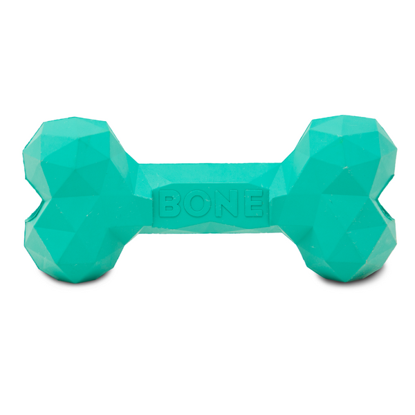 Barkbutler Chu the bone Treat Dispensing Toy for Dogs (Green)