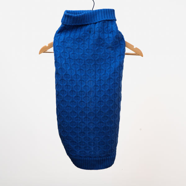 Skatrs Blue Sweater For Dogs and Cats
