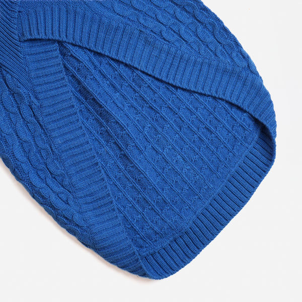 Skatrs Blue Sweater For Dogs and Cats