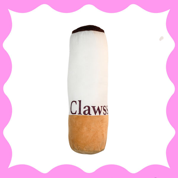 WTF Clawsicc Cigarette Plush Toy For Dogs and Cats