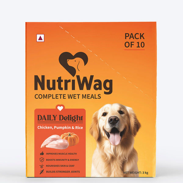 NutriWag Daily Delight Chicken, Pumpkin & Rice Dog Wet Food
