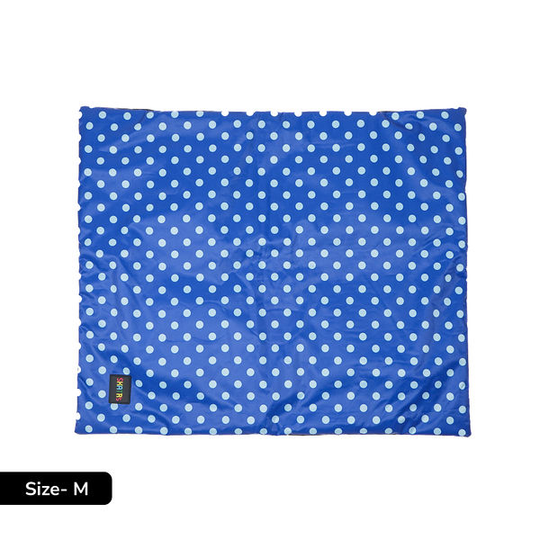 Skatrs Cooling Mat for Dogs & Cats (Blue and White)