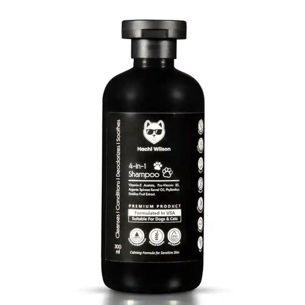 Hachi Wilson Premium 4 in 1 Shampoo for Dogs and Cats