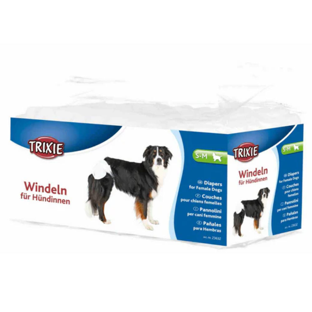 Trixie Female Diapers for Dogs (12pcs)