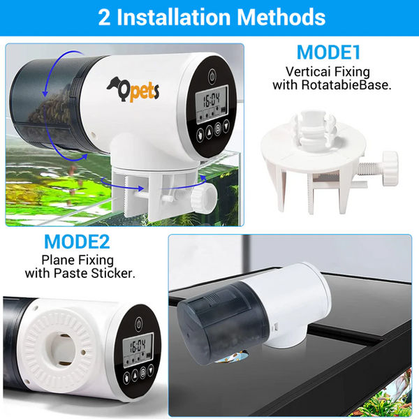 QPets Automatic Aquarium Feeder for Fish