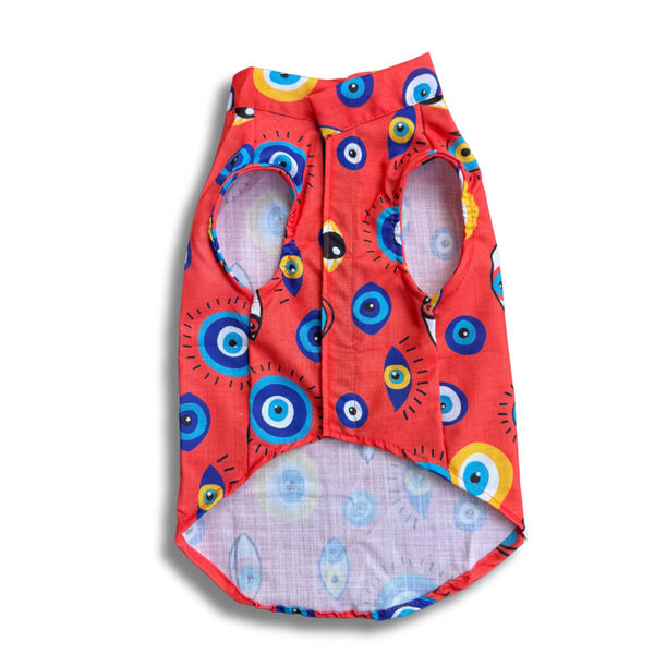 Pawgypets Nazar Na Lage Sando for Dogs (Red)