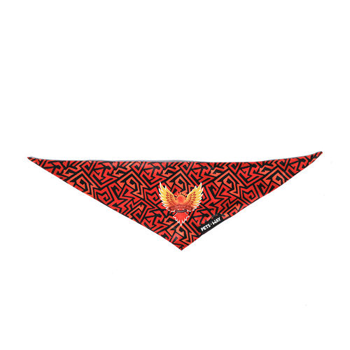Pets Way Sunriders Hydrabad IPL Bandana for Dogs and Cats (Orange) | Indian Pet League