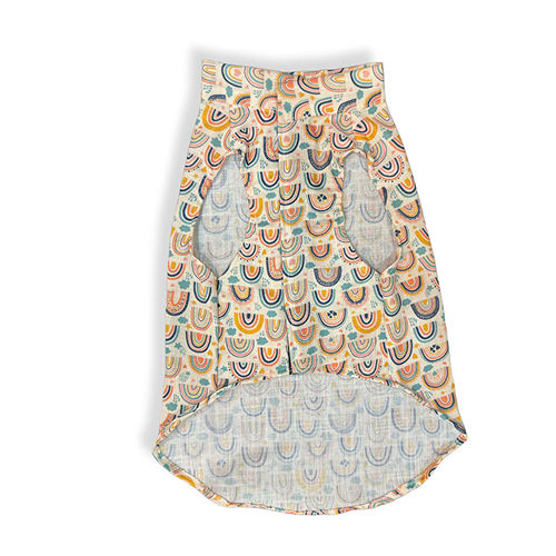 Pawgypets Rainbow Sando for Cats (White)