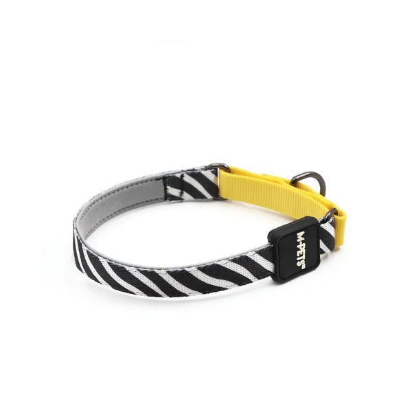 M Pets Wild Jungle Collar for Dogs (Yellow/Zebra)