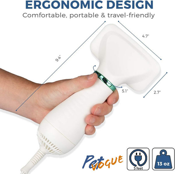 PetVogue Portable Professional Home Grooming Kit with Hair Drying & Blower for Dogs & Cats