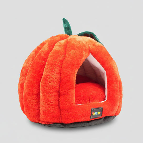 Skatrs Apple Cozy House for Small Dogs and Cats (Orange)