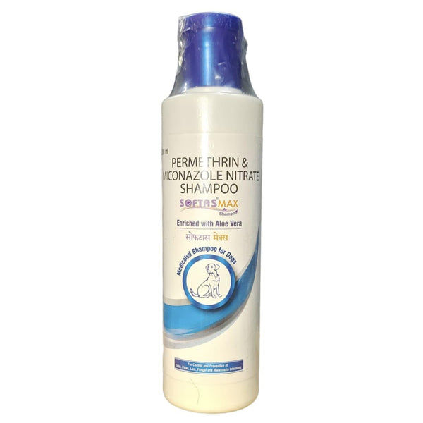 Intas Softas Max Tick & Flea Shampoo for Dogs