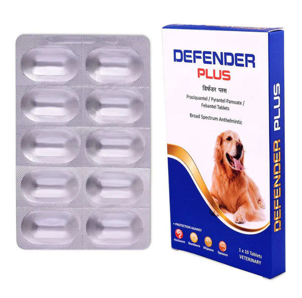Medfly Healthcare Defender Plus Dewormer Tablets for Dogs