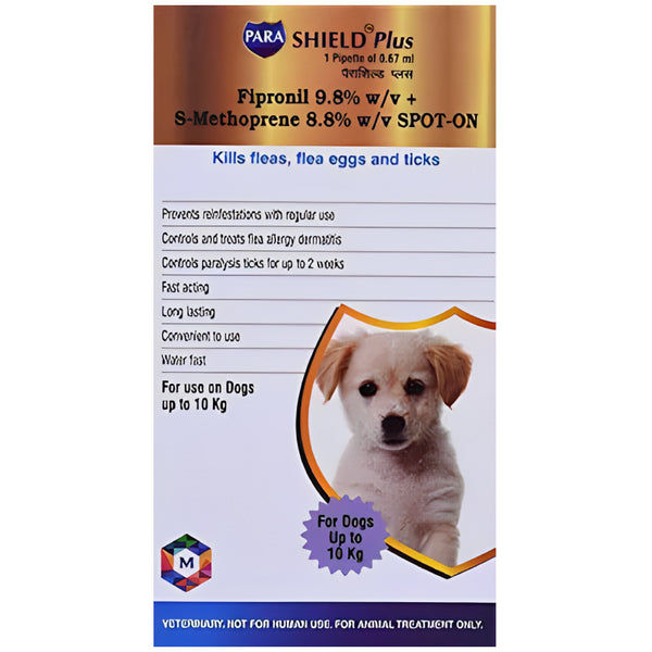 Medfly Healthcare Parashield Plus Tick & Flea Spot On for Dogs