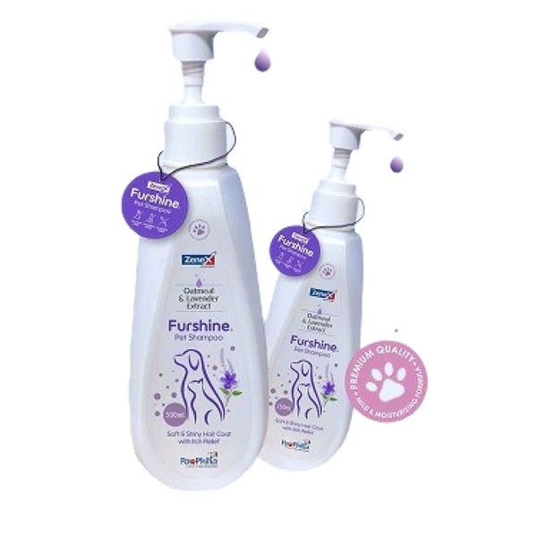 Zenex Furshine Pet Shampoo Oatmeal and Lavender for Dogs and Cats