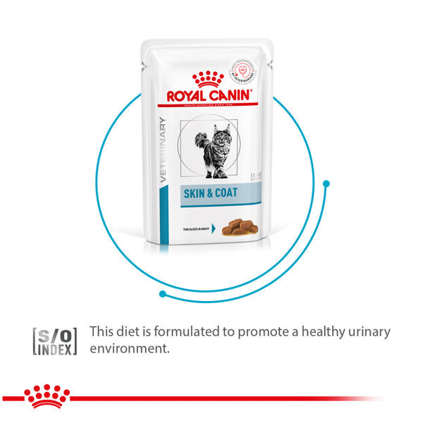 Royal Canin Veterinary Diet Skin & Coat Cat Wet Food