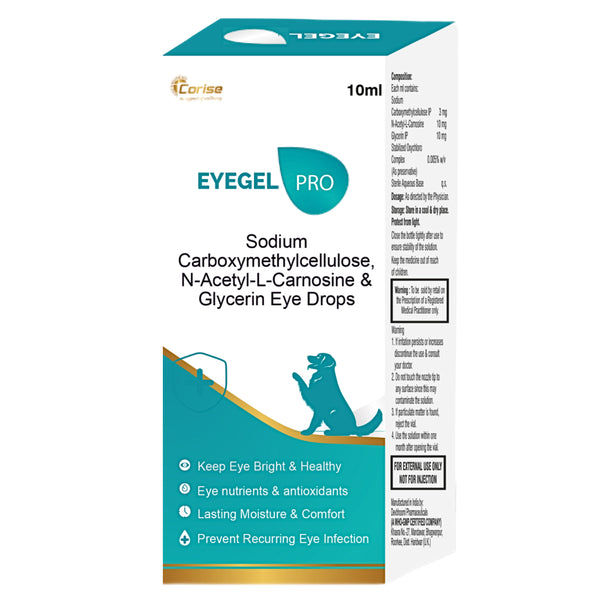 EyeGel Pro Eye Drops for Dogs and Cats: Eye Lubrication Solution |  Supertails