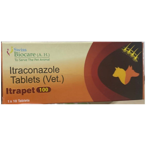 Corise Itrapet 100mg Capsules (Itraconazole) for Dogs and Cats