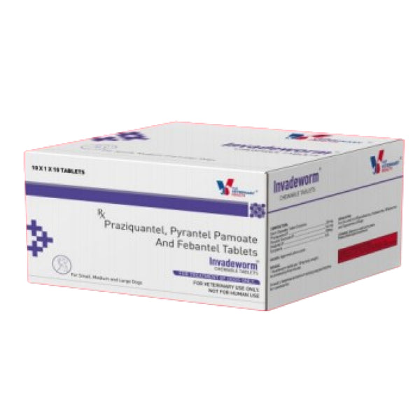Drools Invadeworm Dewormer Tablets for Dogs