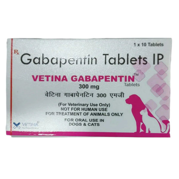 Vetina Gabapentin 300mg Tablets for Dogs and Cats