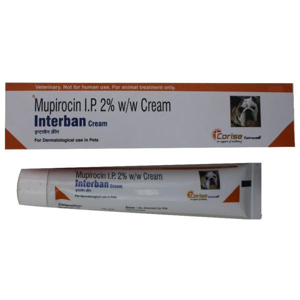 Corise Interban Cream (Mupirocin) for Dogs & Cats