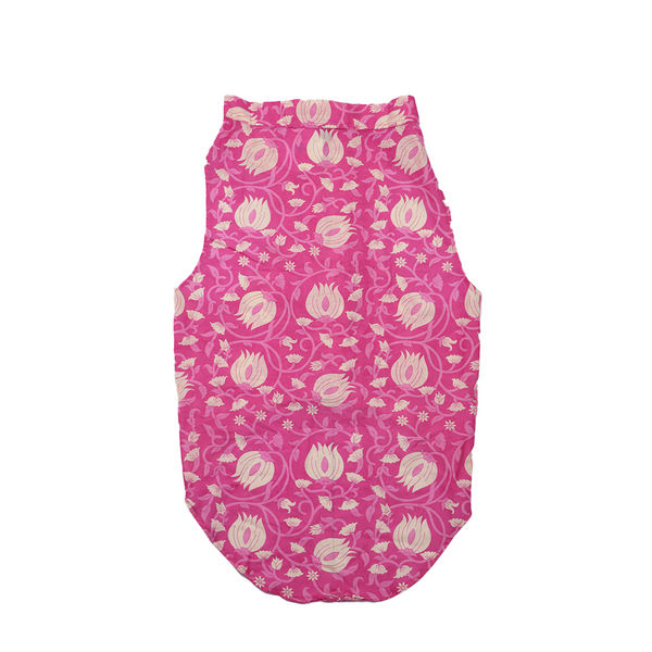 Skatrs Petal Charm Kurta for Dogs and Cats (Pink)