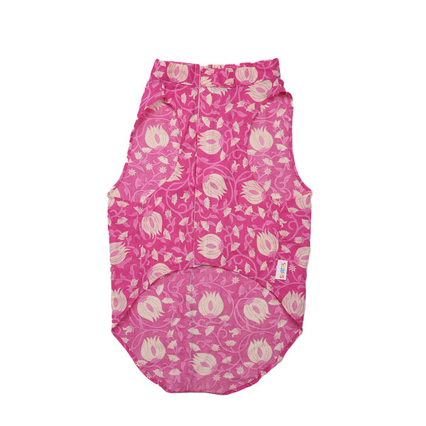 Skatrs Petal Charm Kurta for Dogs and Cats (Pink)