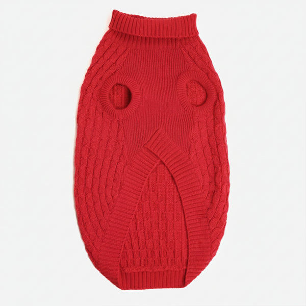 Skatrs Red Sweater For Dogs and Cats
