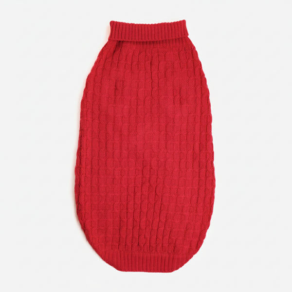 Skatrs Red Sweater For Dogs and Cats